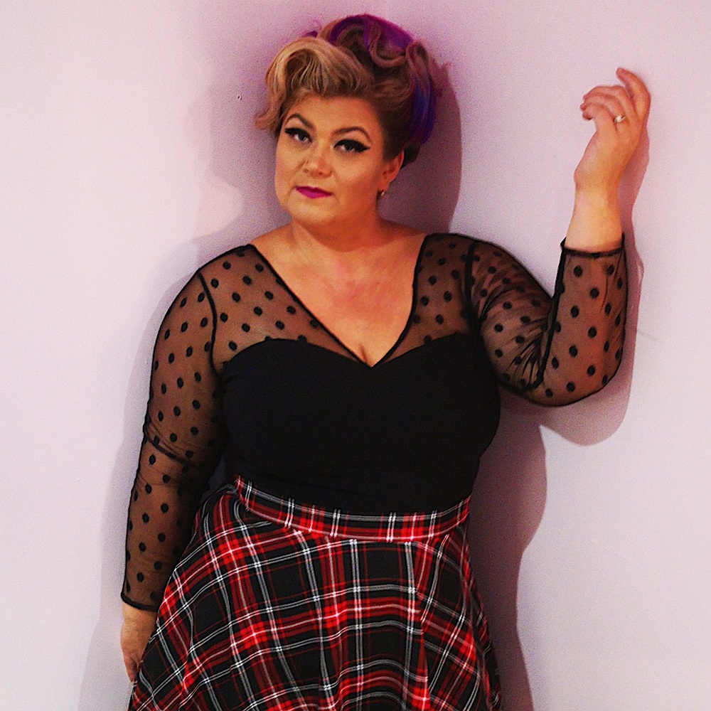Collectif Nella Polka Dot Top